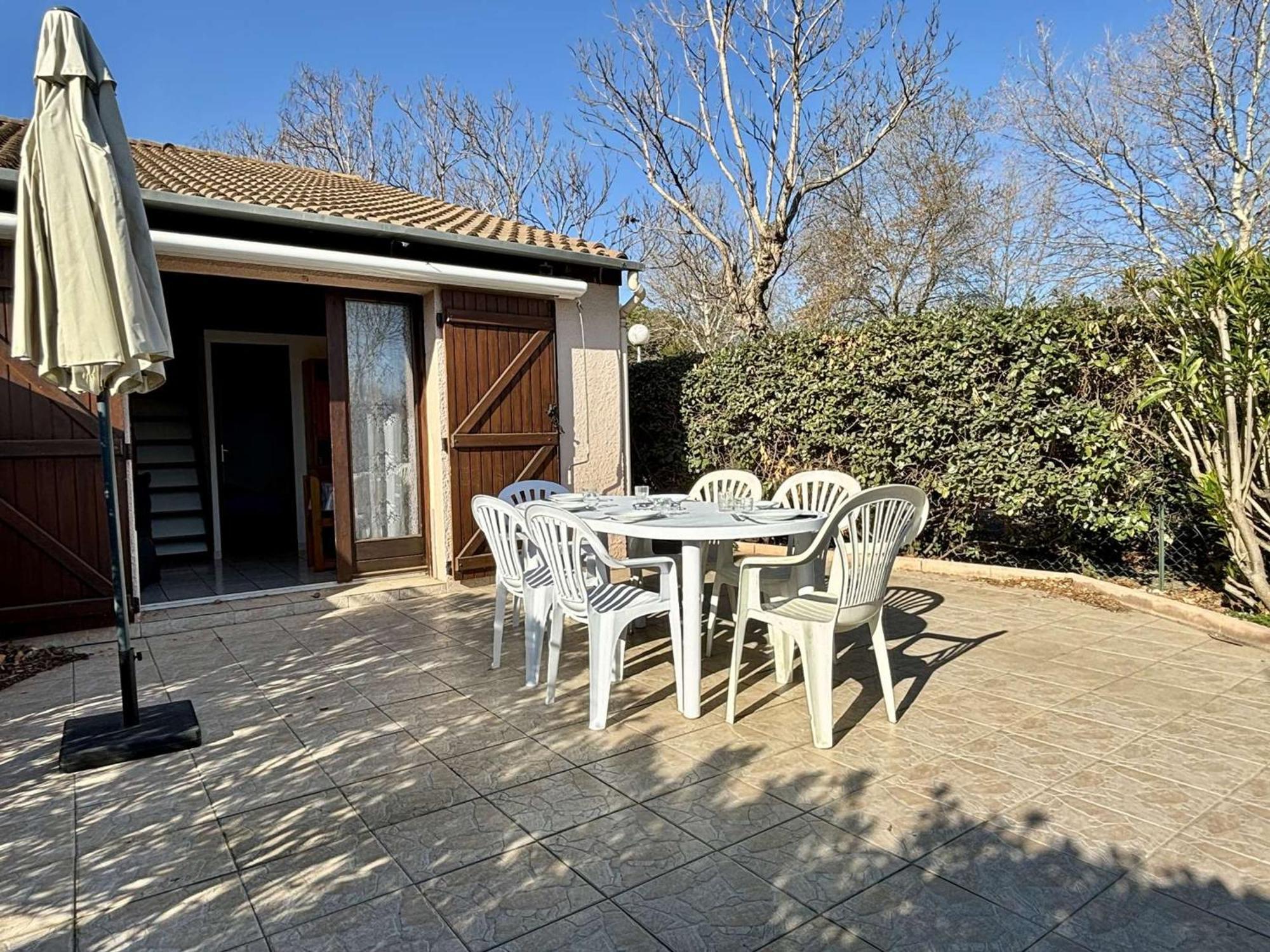 Maison 2 Pieces Avec Mezzanine, Piscine Et Parking Prives, 6 Couchages A 700M De La Plage - Argeles-Sur-Mer - Fr-1-225-74 Экстерьер фото