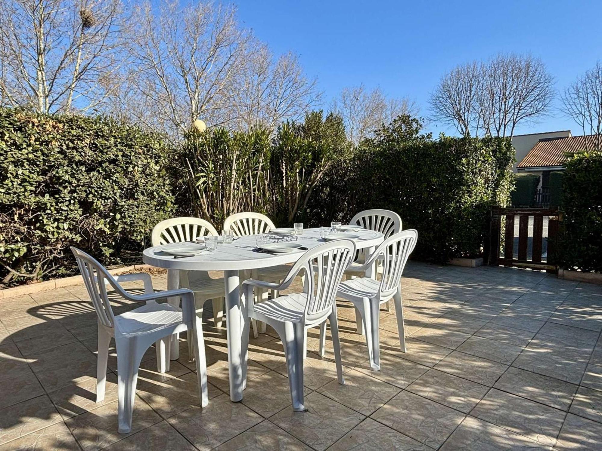 Maison 2 Pieces Avec Mezzanine, Piscine Et Parking Prives, 6 Couchages A 700M De La Plage - Argeles-Sur-Mer - Fr-1-225-74 Экстерьер фото